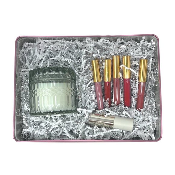 Gift Crinkle Paper Fill -2 Bags of SILVER and WHITE Crinkle 12 oz each - Picture 4 of 6